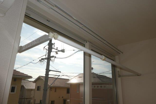 セリューズDの設備|室内物干し