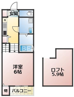 【間取り】 | Les Saisons淀