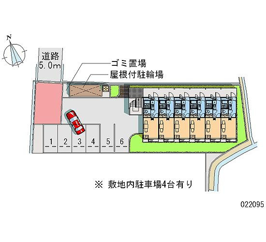 レオパレスレイクさやまの区画図
