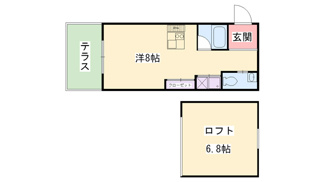 【間取り】 | ロフト6帖