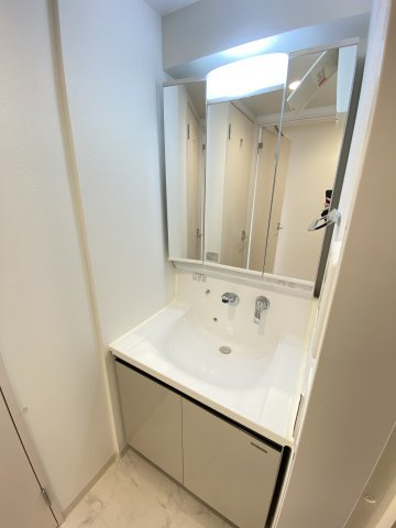 アクアプレイス上本町の洗面所