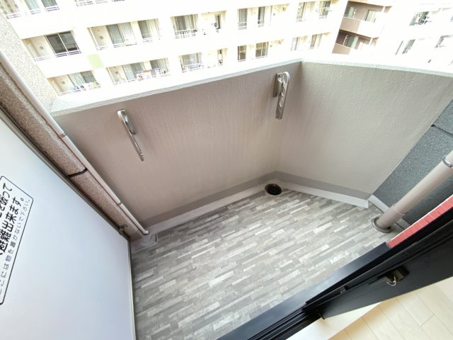 アクアプレイス上本町のバルコニー