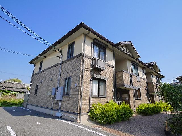 ヴィルヌーブ　Ａ棟（新町）の外観|落ち着いた雰囲気の外観です