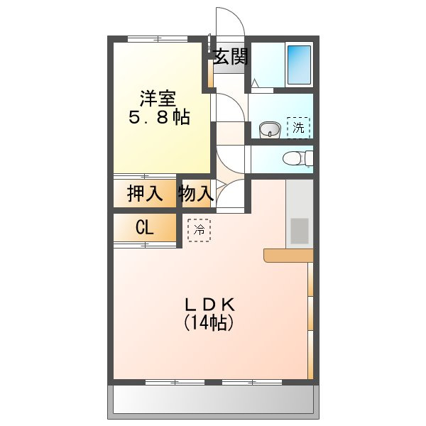 プランドールMITANIの間取り