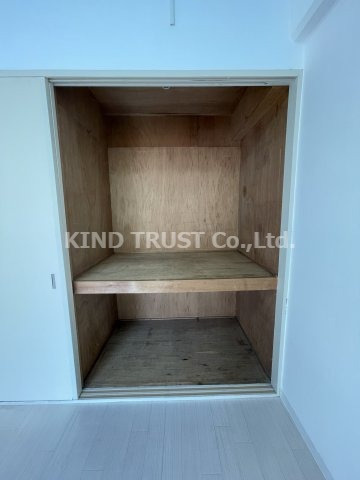 ロイヤルハイツ扇町Ⅱの収納|大きなスペースがあり、収納には困りません