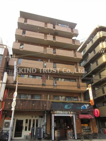 ロイヤルハイツ扇町Ⅱの外観|外観は落ち着いています