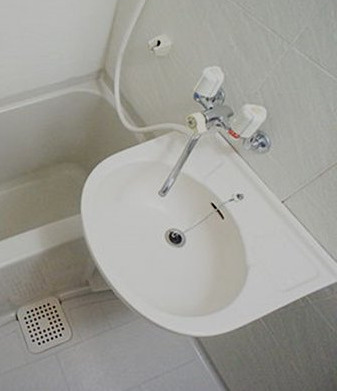 KURIMAマンションの洗面所