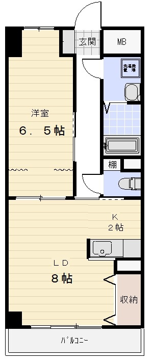 アーバンヒルズ城山２号館の間取り