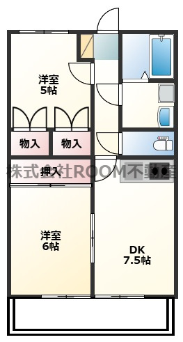 パレス妻ヶ丘の間取り