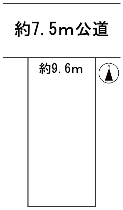 ５６９４８　本巣市文殊土地の区画図