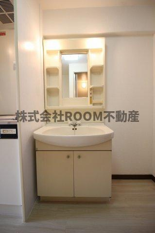 T´ｓマンションの独立洗面台|独立洗面化粧台付き