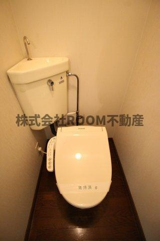 T´ｓマンションのトイレ|トイレもきれいです