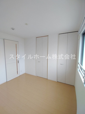 【寝室】 | パークサイド前田 | 使い勝手のいい寝室です