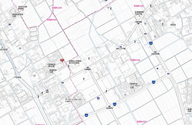 真備町有井　売地の地図