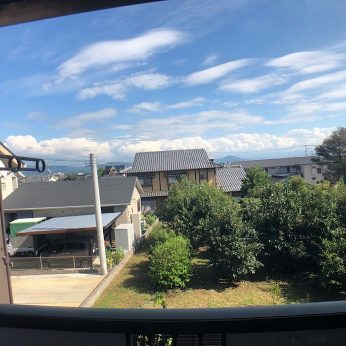 熊本市東区御領５丁目のアパートの展望