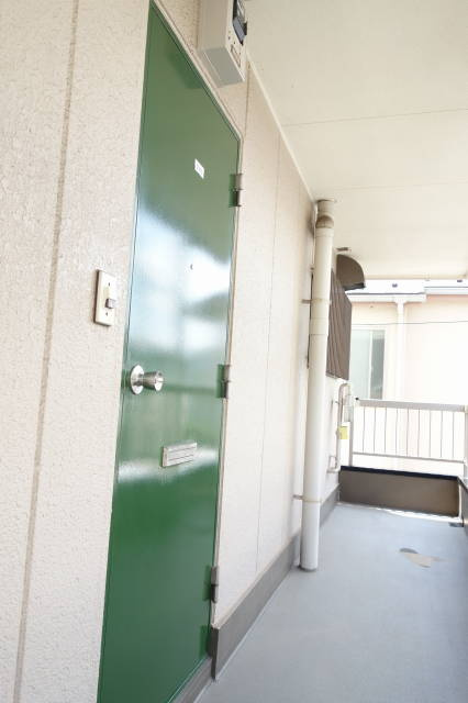 第２竹雪コーポの玄関