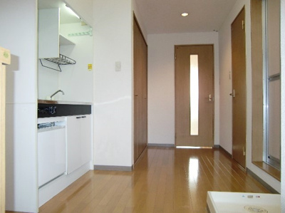 【キッチン】 | アメニティハイツ京塚 | 退去前のため現況を優先します