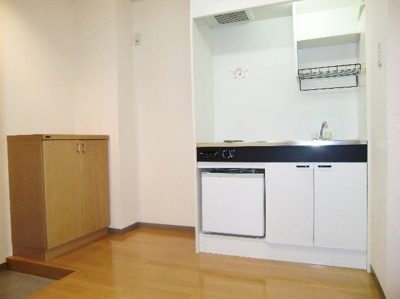 【キッチン】 | アメニティハイツ京塚 | 退去前のため現況を優先します