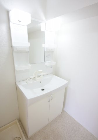 カーサJINの洗面所