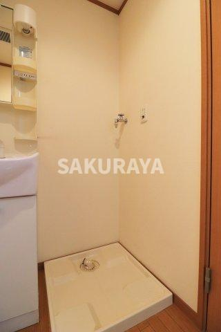 パーフェクトハウス堀込の洗面所|2021年撮影。現況と異なる場合がございます。