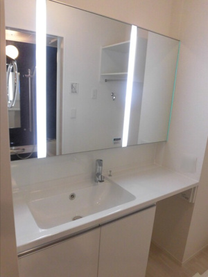 【洗面所】 | D-room西小二里Ⅱ