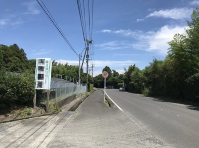 【前面道路含む現地写真】 | 鹿屋市串良町有里　売地