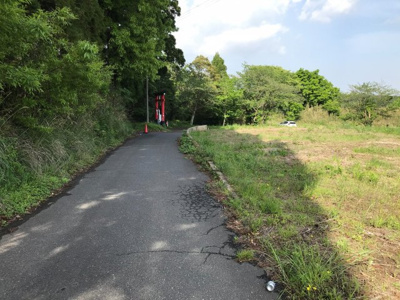 【前面道路含む現地写真】 | 鹿屋市上祓川町　売地