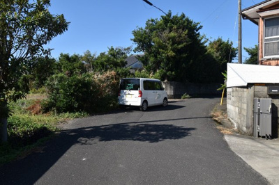 【前面道路含む現地写真】 | 肝属郡南大隅町根占川北　売地