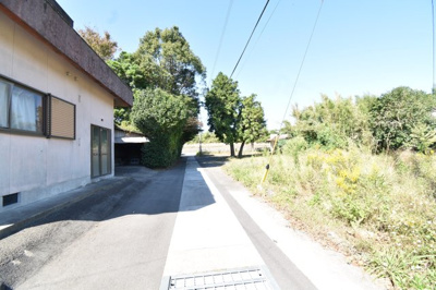 【前面道路含む現地写真】 | 鹿屋市串良町細山田　売地
