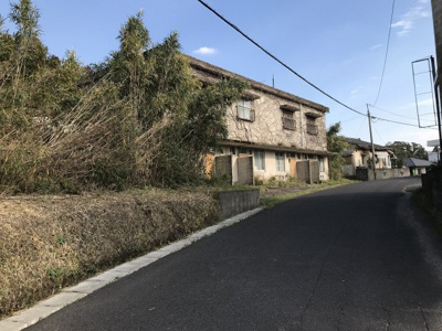 【前面道路含む現地写真】 | 鹿屋市上谷町　売地（全2筆）