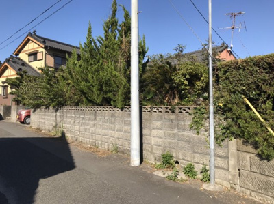 【前面道路含む現地写真】 | 鹿屋市串良町岡崎　売地