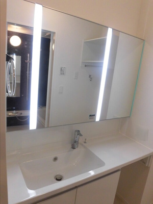 【洗面所】 | D-room西小二里Ⅱ