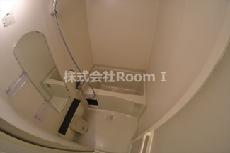 【浴室】 | プレサンス谷町七丁目Ⅱ | 落ち着いた空間のお風呂です