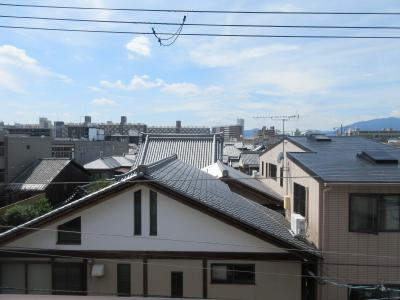 ラピス四条の展望|西向き眺望