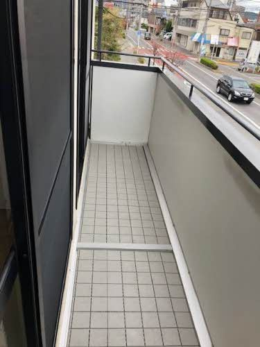 セントラルヴィレッジＢのバルコニー