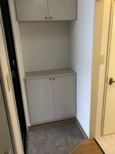 セントラルヴィレッジＢの玄関