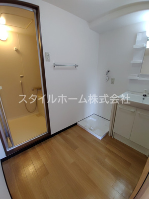 【洗面所】 | サンミレイ | 脱衣スペースもあります