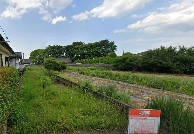 都城市下長飯町の売地の外観