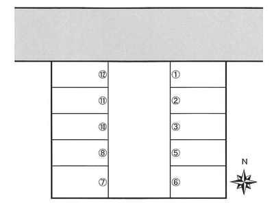 【区画図】 | 緑ヶ丘高永ガレージ