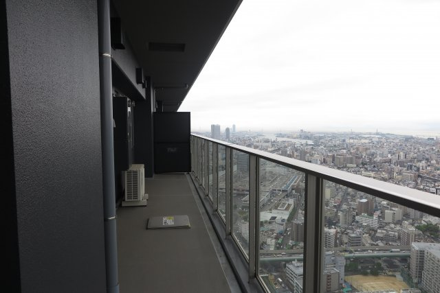 ザ・パークハウス中之島タワーのバルコニー