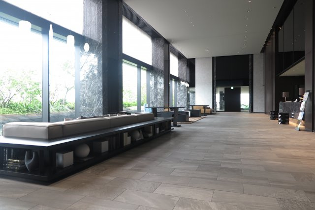 ザ・パークハウス中之島タワーのエントランス