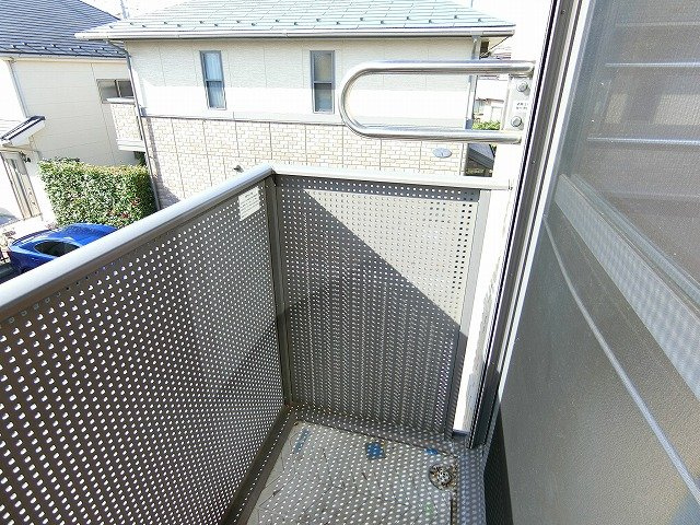 グレースヒル Bのバルコニー