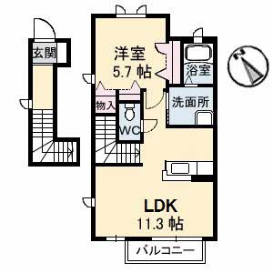 アレグリアの間取り