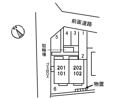 アレグリアの区画図