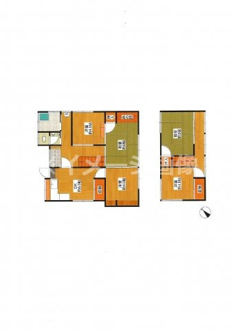 西唐津売家の間取り