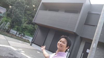 【外観】 | 名東区平和が丘４号棟　《仲介手数料無料》 | 7/18撮影
残り外構工事見学可能です♪