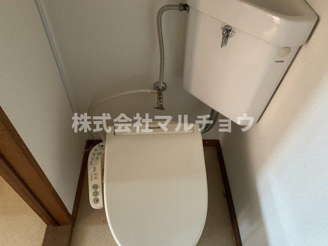 百恵マンションのトイレ|トイレもきれいです