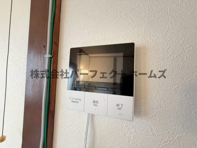 枚方市桜丘町の一戸建てのセキュリティ|TVモニターホン