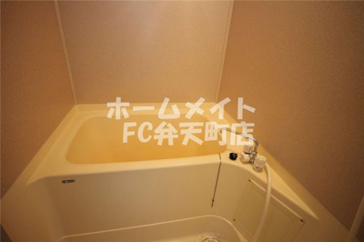 【浴室】 | 菊川マンション | 日々の疲れを癒すお風呂付です