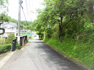 【土地図】 | 土地　京王高尾線　めじろ台駅　八王子市　寺田町 | 前面道路含む現地写真です